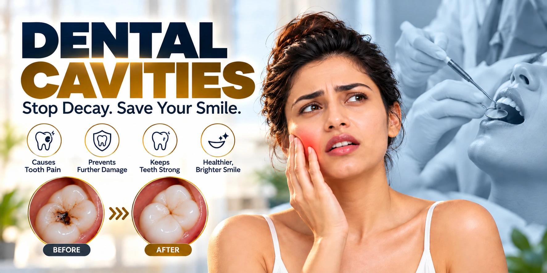Dental Cavities: 5 Signs Your Cavity Is Growing Deeper 1 Dental Cavities Stop Decay Save Smiles